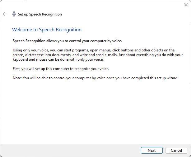 Speech Recognition