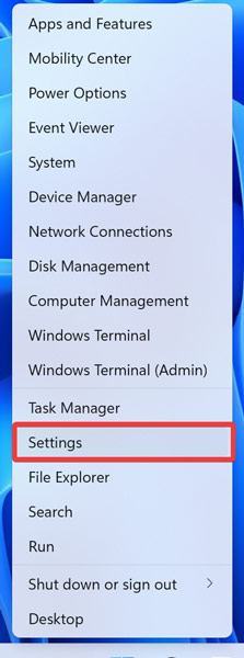 Start Menu Opening Windows Settings 4