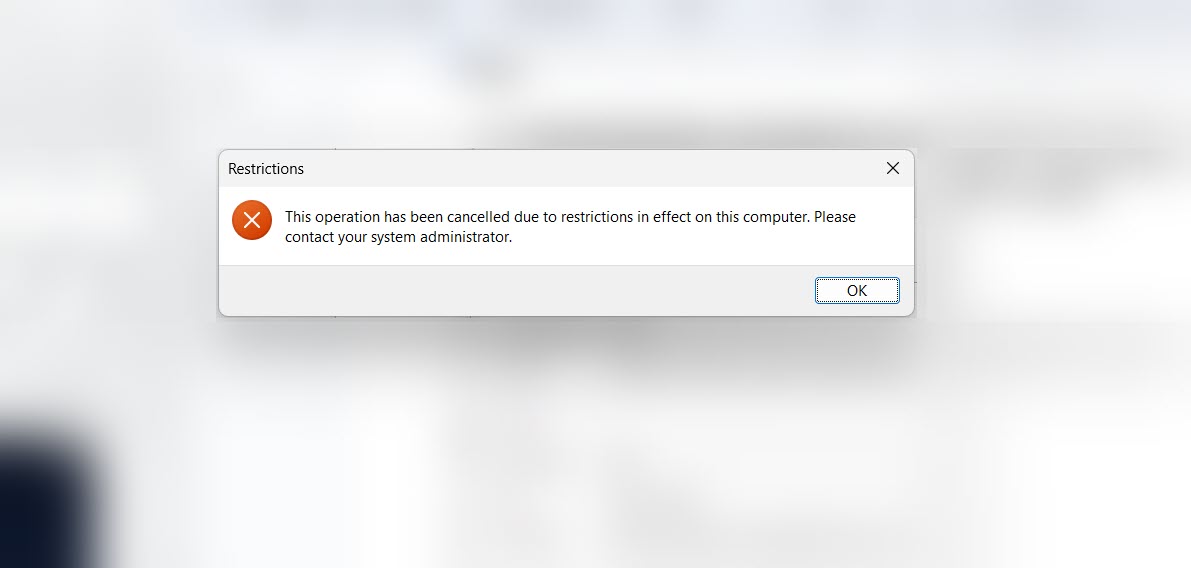 Successfuly Blocking App Using Group Policy Editor
