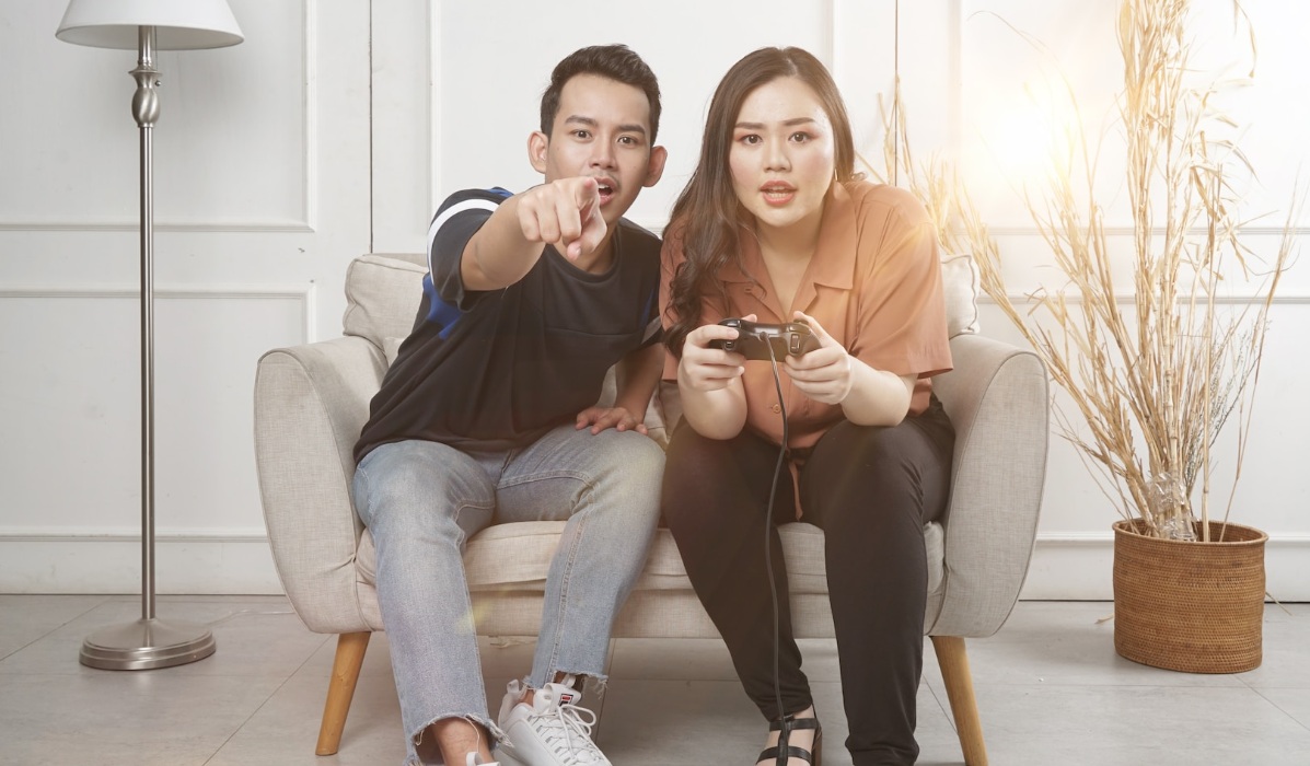 Switch To Console Gaming Couch Gaming Console