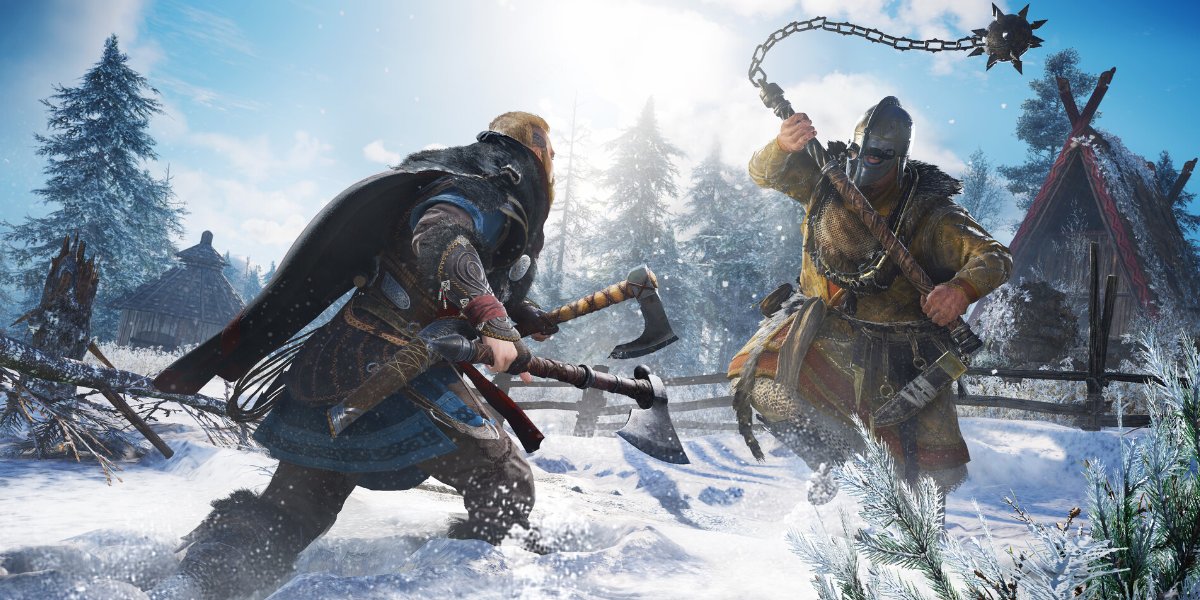 Assassin's Creed Valhalla in-game view