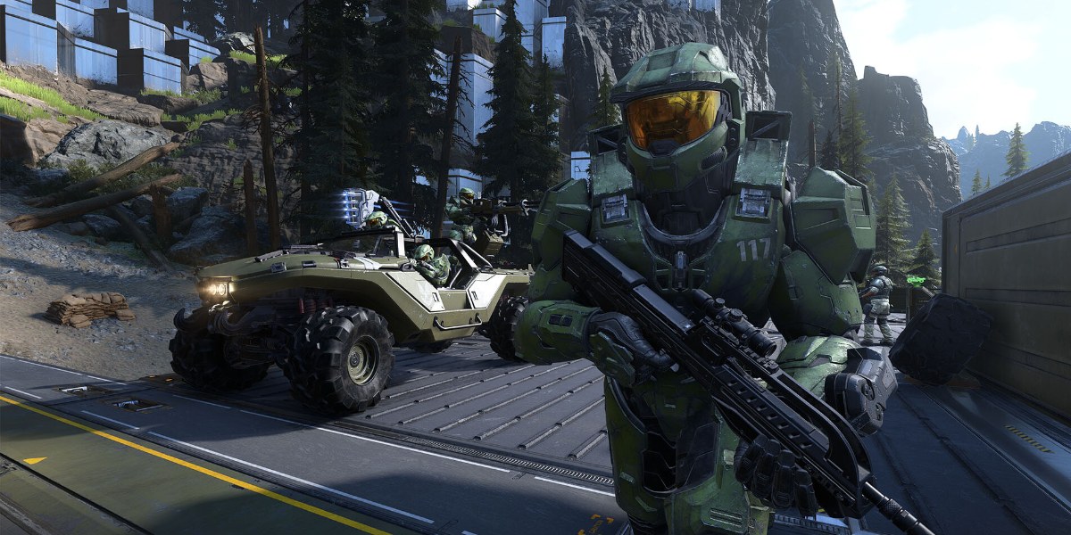 Halo Infinite in-game view.
