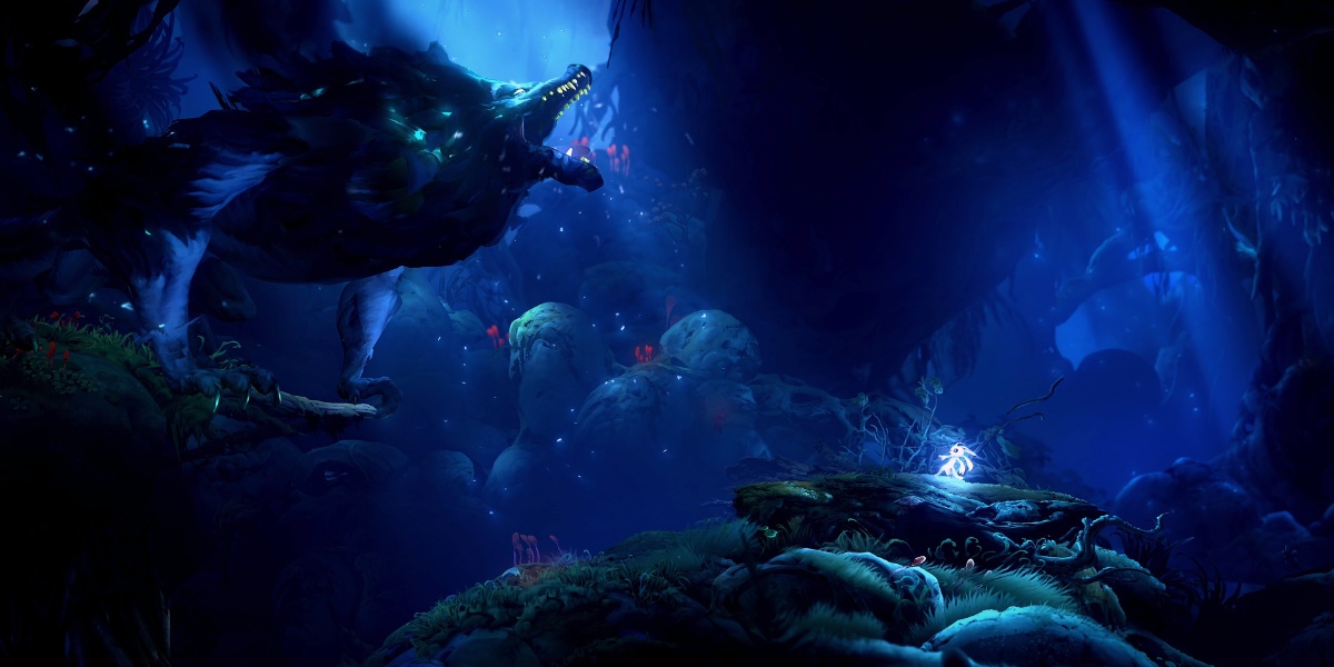 Ori and the Will of the Wisps in-game view