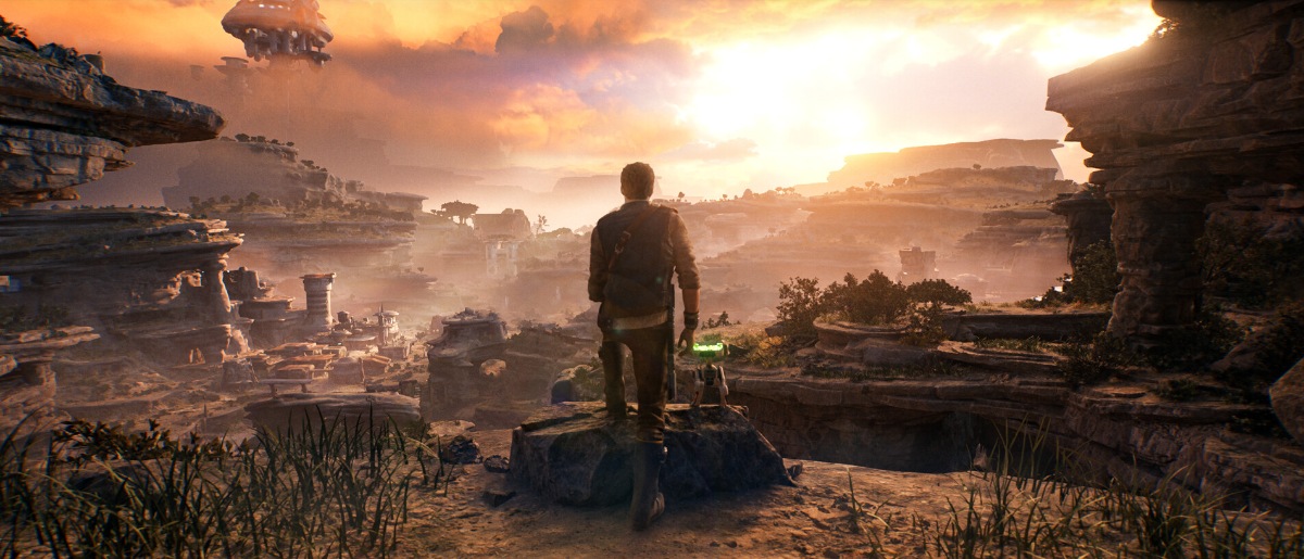 Star Wars Jedi Survivor in-game view.