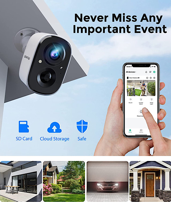 Abetap Security Camers Outdoor