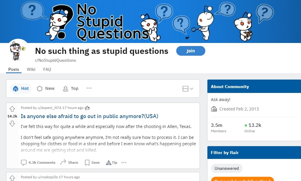 Best Subreddits To Follow Questions
