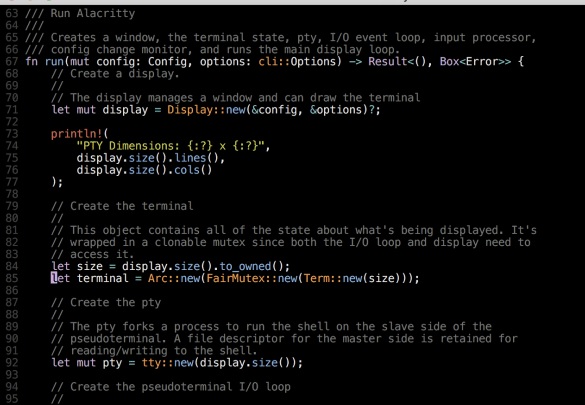 Best Terminal Emulators For Linux Alacritty 2