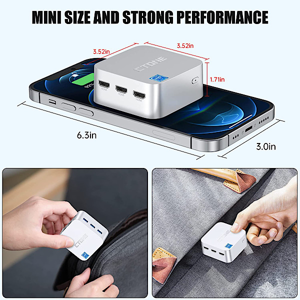 Ctone Mini Micro Pc Size
