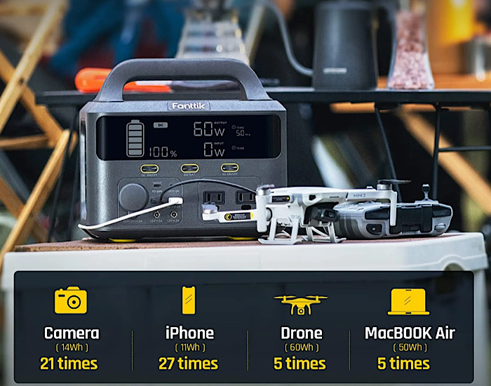 Fanttik Power Station Charging