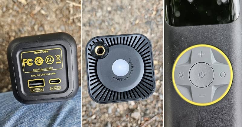 Fanttik X8 Apex Tire Inflator Review Buttons