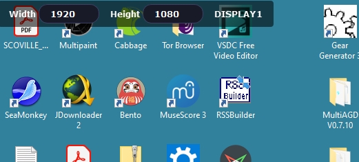 Movavi Screen Recorder Dimensions