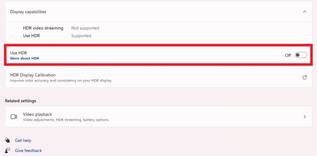 Disabling the "Use HDR" option under Display in Settings.