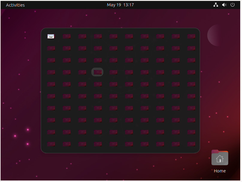 A screenshot of Workspace Matrix's 100 dedicated workspaces.