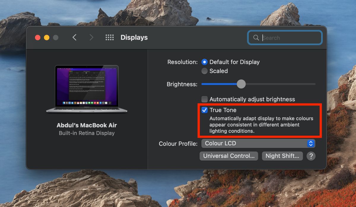 True Tone Script Editor