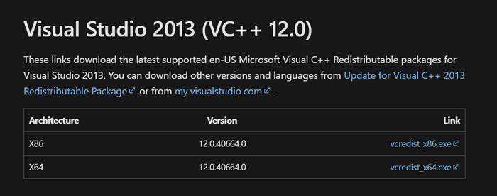 Visual Studio 2013 Download