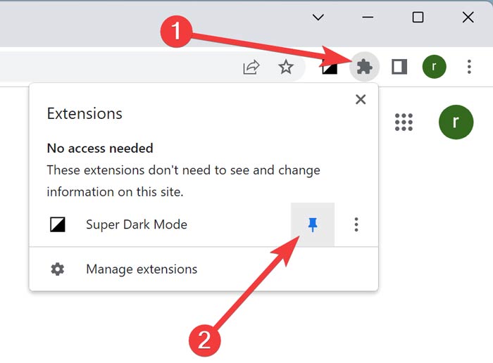 Adding Super Dark Mode To Chrome Toolbar