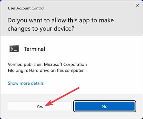 Confirming The Uac Prompt 1