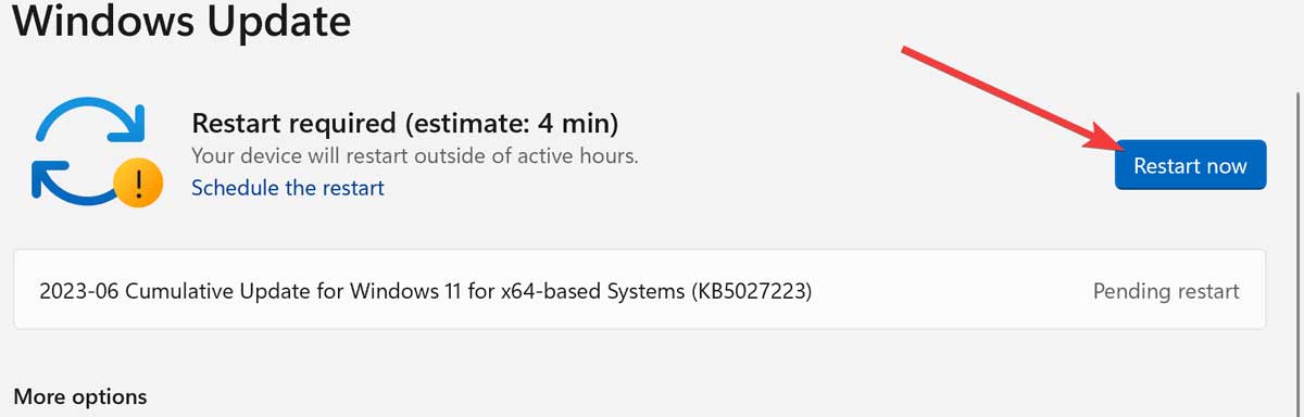 Installing Windows Updates