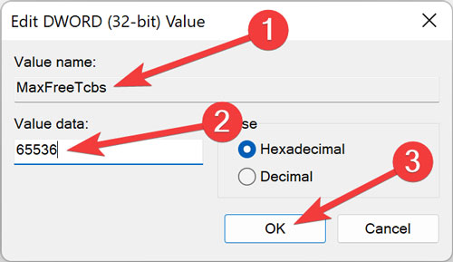 Modifying The Tcp Transactions