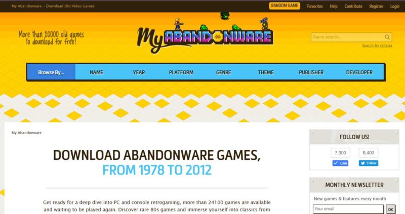 My Abandonware