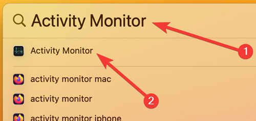 Opening Activity Monitor On Macos