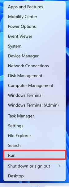 Opening Windows Run 2 1
