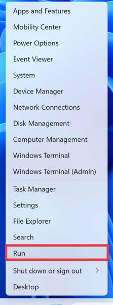 Opening Windows Run 5