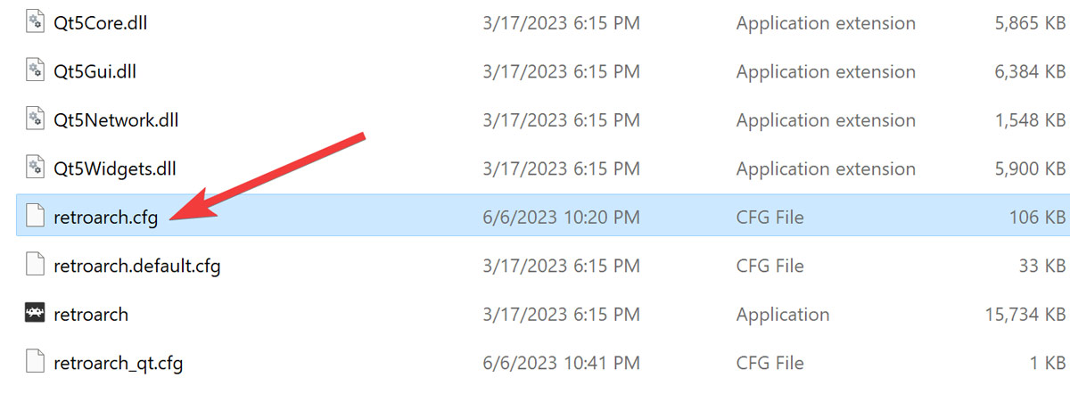 Retroarch Issue Opening The Retroarch Configuration File