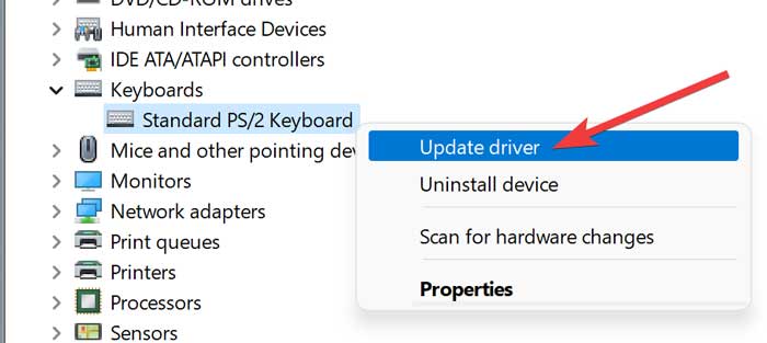 Updating A Driver On Windows