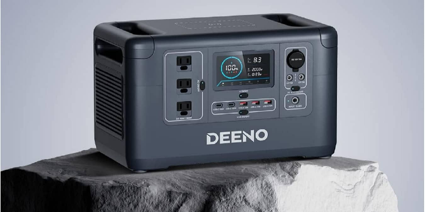 Deeno X1500 Portable Power Station Review Featured