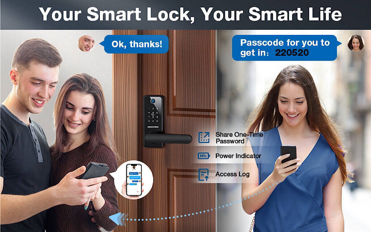 Geonfino Smart Lock Passcode