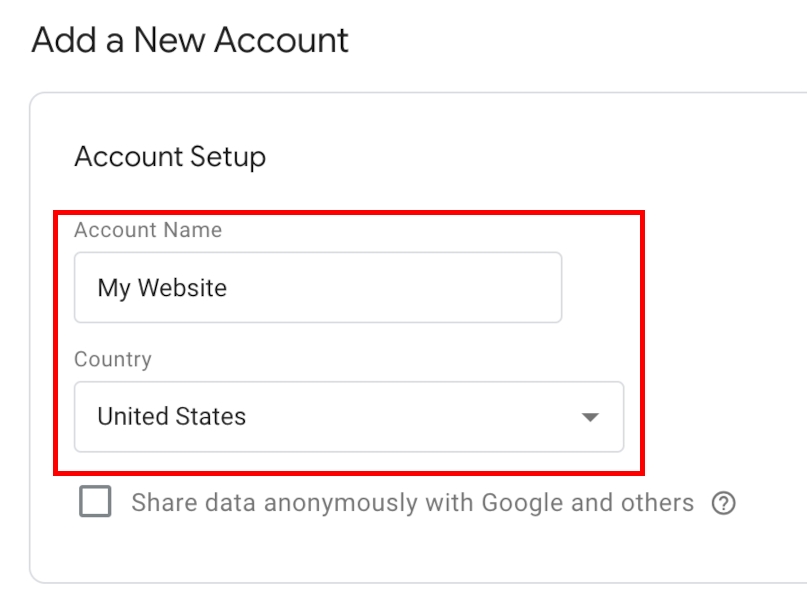 Google Tag Manager Account Setup