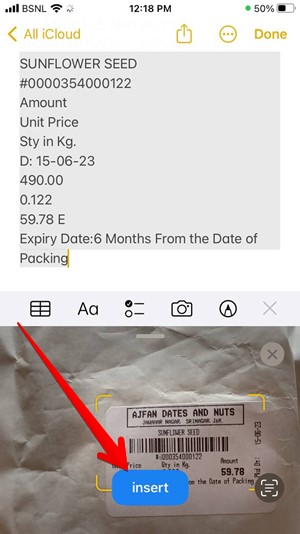 Iphone Notes App Extract Text