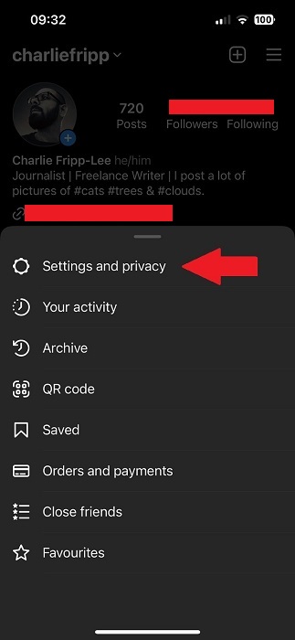 Instagram Settings Privacy