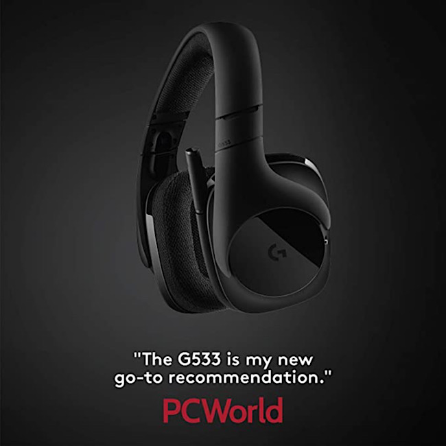 Logitech G533 Gaming Headset Over Ear