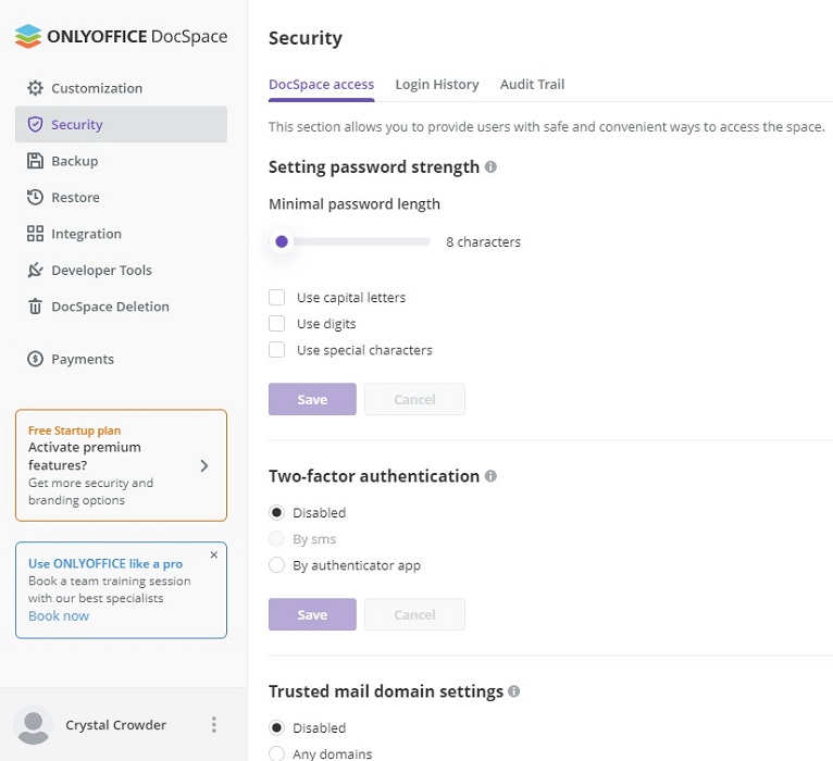 Onlyoffice Docspace Review Security