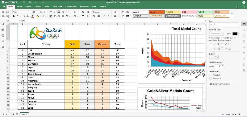 Onlyoffice Docspace Review Spreadsheet