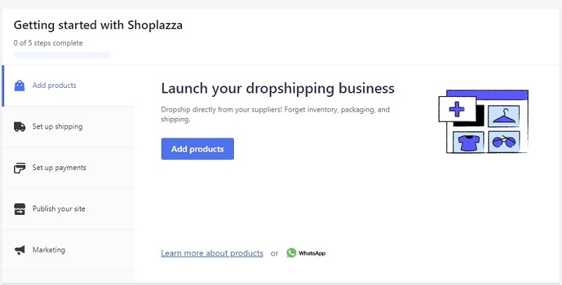 Shoplazza Ecommerce Website Builder Review Signup 5steps