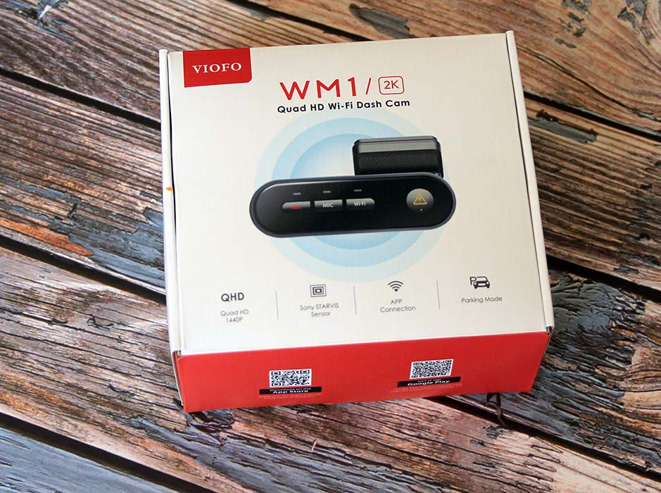 Viofo Wm1 Dashcam Main Pack