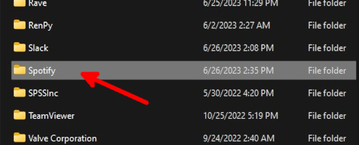 Windows App Data Folder