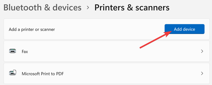 Adding A Printer On Windows