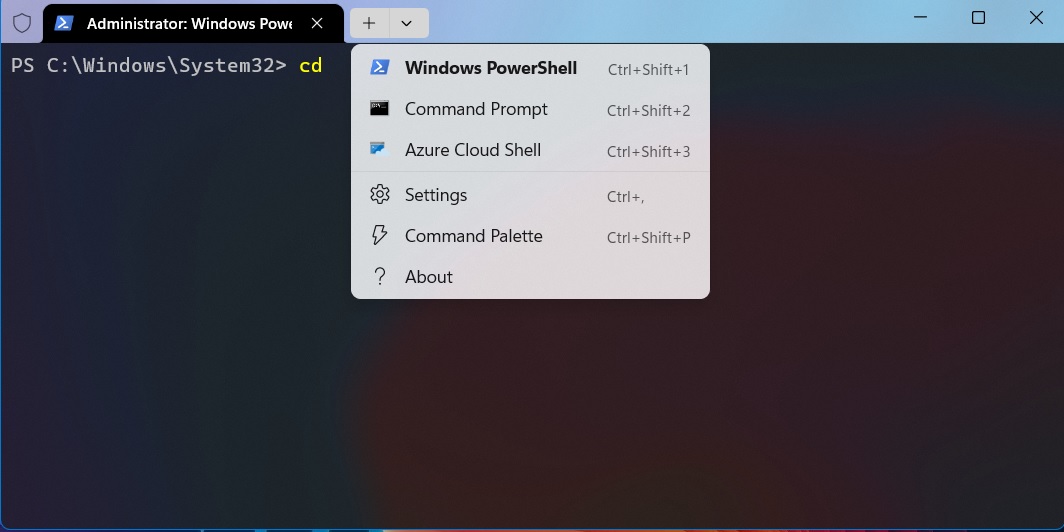 Best Terminal Emulators Windows Terminal view.