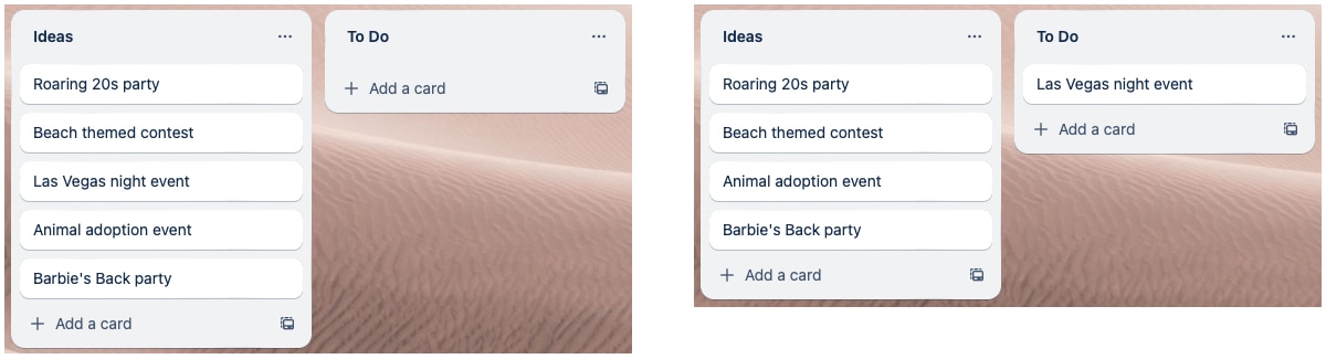 Board Button Moved Ideas