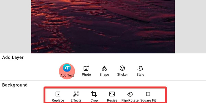 Editing Photos On Add Text