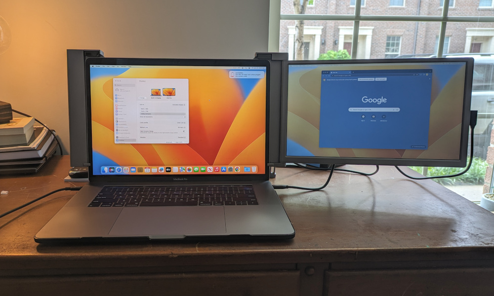 Fqq S14 Portable Monitor Brightness Comparison