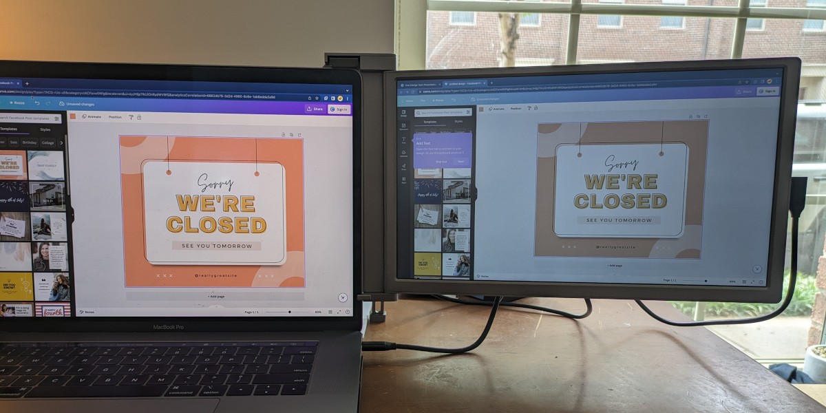 Fqq S14 Portable Monitor Color Matching 11zon