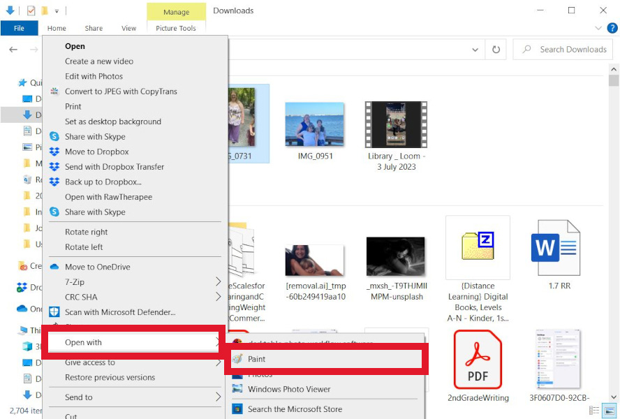 Heic To Jpg Paint Open