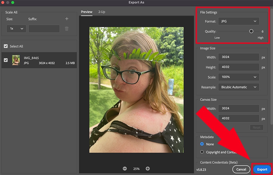 Heic To Jpg Photoshop Export 11zon