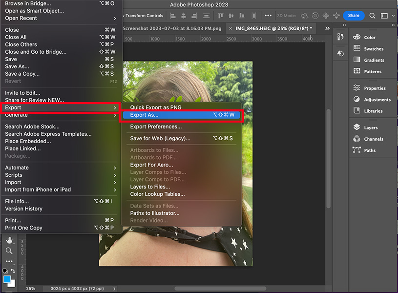 Heic To Jpg Photoshop File