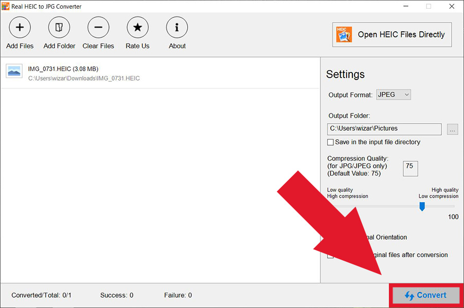 Heic To Jpg Real Heic Convert